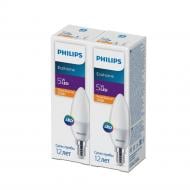 Лампа світлодіодна Philips 5 Вт B35 матова E14 220 В 929002968437/2