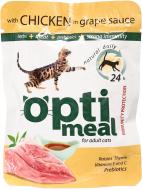Корм Optimeal с курицей в виноградном соусе 85 г