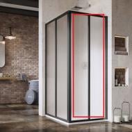 Душова кабіна Ravak Supernova SRV2- 75 195 S чорний GRAPE