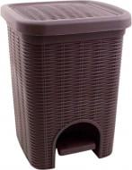 Відро для сміття Trento Rattan Brown 3 л