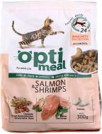 Корм Optimeal с лососем и креветками 300 г