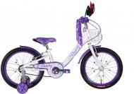 Велосипед Formula 18" 9"(23 см) CHERRY OPS-FRK-18-107 белый с сиреневым