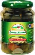 Огірки мариновані Долина желаний Пікантні 720 мл 670 г