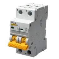 Автоматический выключатель UEC SB-M8 2P 63A B 4,5кA MCB45-2-063-B