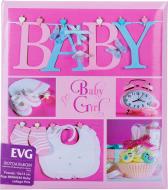 Фотоальбом EVG 10x15 см на 56 фото BKM4656 Baby collage pink