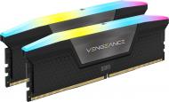 Оперативна пам'ять Corsair DDR5 SDRAM 96 GB (2x48GB) 5600 MHz (CMH96GX5M2B5600C40) Vengeance RGB Black