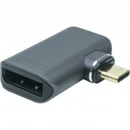 Адаптер PowerPlant USB Type-C - DisplayPort, 8K, 60Hz black (CA914265)