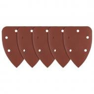 Наждачний папір GRAPHITE на липучці P150 140 мм 5 шт. 58T320