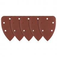 Наждачная бумага GRAPHITE на липучке P180 140 мм 5 шт. 58T321