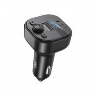 FM-трансмітер Xo BCC18 USB-A OTG/USB-C Black