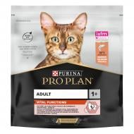 Корм сухой для взрослых кошек ProPlan by Purina Adult 1+ Vital Functions с лососем 400 г