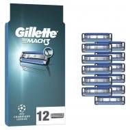 Змінний картридж GILLETTE Mach 3 12 шт.