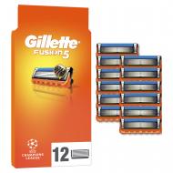 Змінний картридж GILLETTE Fusion 5 12 шт.