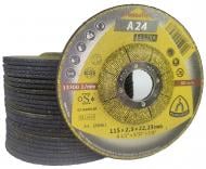 Круг відрізний Klingspor A24 Extra 115x2,5x22,2 мм 25 шт. 188461