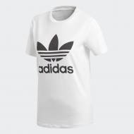 Футболка Adidas TREFOIL TEE CV9889 р.L белый