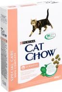 Корм Cat Chow Cat Chow Sensitive злаки, мясо и субпродукты 400 г
