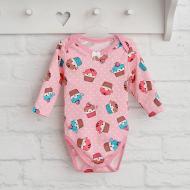 Боді дитяче для дівчинки Blanka Кекси р.68 рожевий 110123