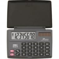 Калькулятор 8 разряд черный 39218 Deli