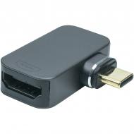 Адаптер PowerPlant USB Type-C - HDMI, 4K, 60Hz black (CA914302)