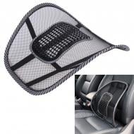 Накидка на сиденье Supretto корректор-поддержка для спины на авто кресло и офисное кресло черный