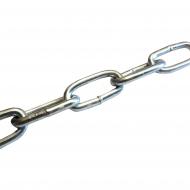 Цепь длиннозвеньевая оцинкованная 6 мм цинк
