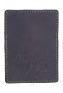 Обкладинка для паспорта 4PROFI ID1 UA на мапі із тисненням коричнева