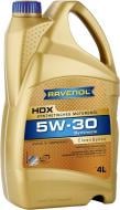 Моторне мастило RAVENOL RAV HDS 5W-30 4 л (RAV HDS SAE 5W30 4L)