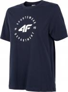 Футболка 4F H4L20-TSD016-31S H4L20-TSD016-31S XS синій