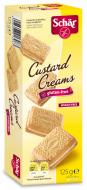 Печенье Dr. Schar Custard Creams с заварным кремом 125 г