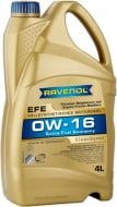 Моторне мастило RAVENOL RAV EFE 0W-16 4 л (RAV EFE SAE 0W16 4L)