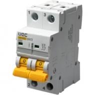 Автоматический выключатель UEC SB-M8 2P 10A D 4,5кA MCB45-2-010-D