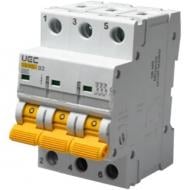 Автоматический выключатель UEC SB-M8 3P 02A D 4,5кA MCB45-3-002-D