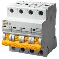 Автоматический выключатель UEC SB-M8 4P 20A D 4,5кA MCB45-4-020-D