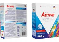 Порошок для машинного та ручного прання ACTIVE chemistry Universal 0,4 кг