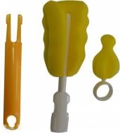 Щетка Курносики Щетка для мытья бутылок и сосок паралоновая 7095