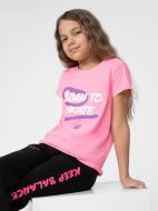 Футболка 4F 4FJSS22TTSHF181-54N р.128 розовый
