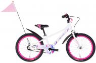 Велосипед Formula 20" 10"(25 см) RACE OPS-FRK-20-182 білий із рожевим