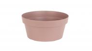 Горщик пластиковий Artevasi Capri bowl круглий 4,4 л тауп