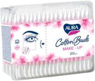 Ватные палочки Aura beauty Мake-up 200 шт. (квадратная)