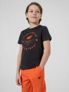 Футболка 4F 4FJSS22TTSHM122-22S р.140 темно-серый