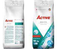 Порошок для машинного та ручного прання ACTIVE chemistry White 10 кг