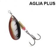 Блесна-вертушка Fishing ROI 4 г Aglia Plus 001A black green