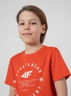 Футболка 4F 4FJSS22TTSHM122-70S р.146 помаранчевий
