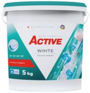 Порошок для машинного та ручного прання ACTIVE chemistry White відро 5 кг