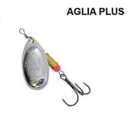 Блесна-вертушка Fishing ROI 6 г Aglia Plus 001 silver