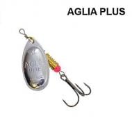 Блешня-обертова Fishing ROI 6 г Aglia Plus 001 silver