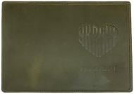 Обложка для паспорта 4PROFI Украина надпись в форме сердца хаки с тиснением