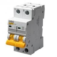 Автоматический выключатель UEC SB-M8 2P 16A C 4,5кA MCB45-2-016-C