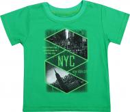 Футболка для мальчика Фламинго р.98 зеленый