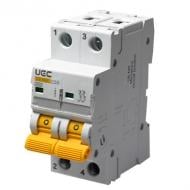 Автоматический выключатель UEC SB-M8 2P 50A C 4,5кA MCB45-2-050-C